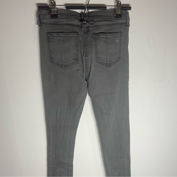 Rag & Bone Gray Skinny Jeans - Picture 3 of 6
